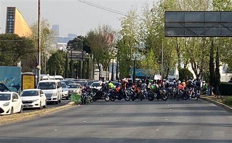 Bloqueo Naucalpan Repartidores Cierran Avenida Lomas Verdes