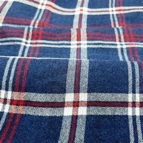 Multicolor Indigo Yarn Dyed Checks Cotton Fabrics At Rs 165 Meter In