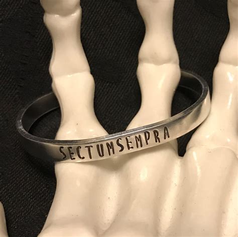 SECTUMSEMPRA Harry Potter Inspired Spell Hand Stamped