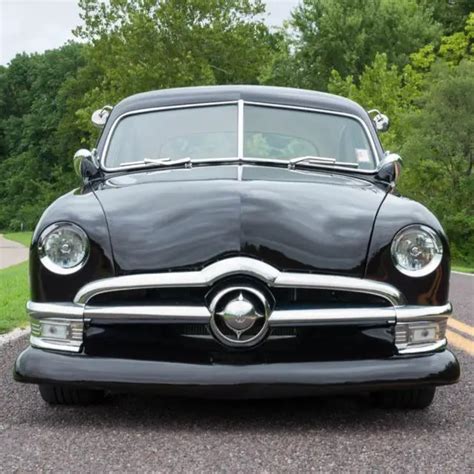 1950 Ford Tudor Sedan Custom Frame Off Restoration Full Air Ride