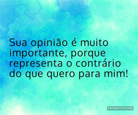 Em Sua Opinião Por Que