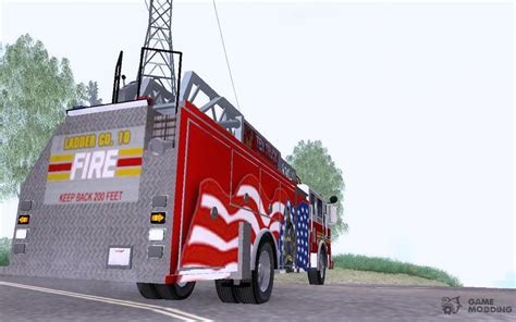 FDNY Seagrave Ladder 10 for GTA San Andreas