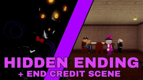 PIGGY HIDDEN ENDING TRUE ENDING CUTSCENE END CREDIT SCENE Roblox