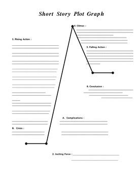 Short story plot graph by Ontario Teacher | Teachers Pay Teachers