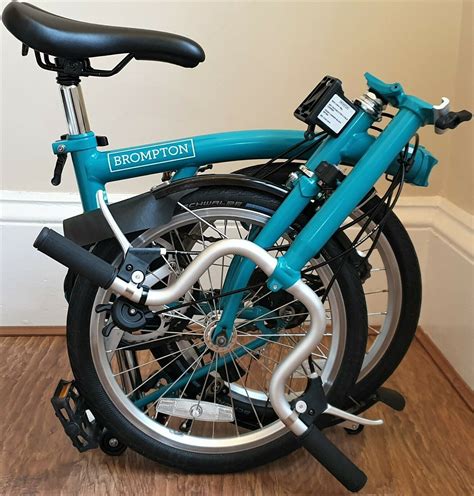 Brompton B75 Edition M3l With Upgrades Black Edition Mudguards Folding