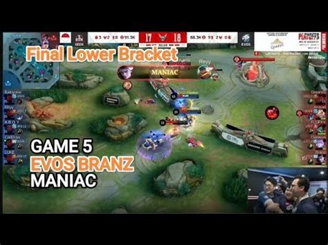 Cuplikan Final Lower Bracket Evos Vs Geek Fam Dan Interview Mpl Id S