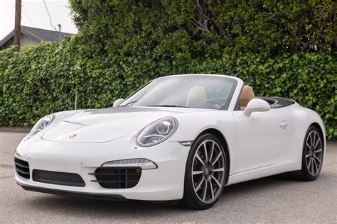 No Reserve: 35k-Mile 2013 Porsche 911 Carrera S Cabriolet for sale on ...