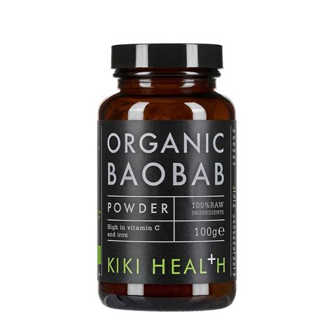 KiKi Health Organic Baobab Powder 100g SimplexHealth