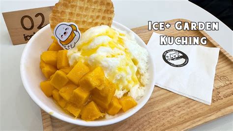 Ice Garden Satok Shaved Ice Cafe In Kuching Youtube