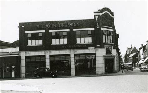 Kings Lynn St James Street Johnsons Garage In 1959 Images