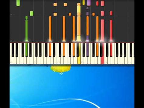 Piano Tutorial Synthesia Clavado En Un Bar Man YouTube