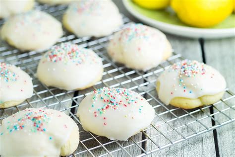 Italian Lemon Cookies Anginetti Recipe