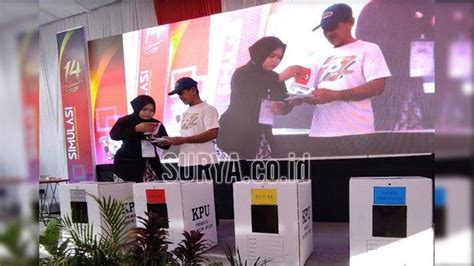 Simulasi Pemungutan Suara Pemilu 2024 Kpu Kabupaten Blitar Ingin