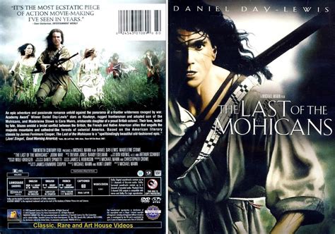 The Last Of The Mohicans Dvd Daniel Day Lewis Ebay