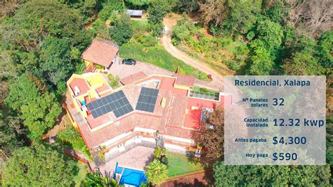 Residencial Xalapa MARSAM Solar Páneles Solares para Casas