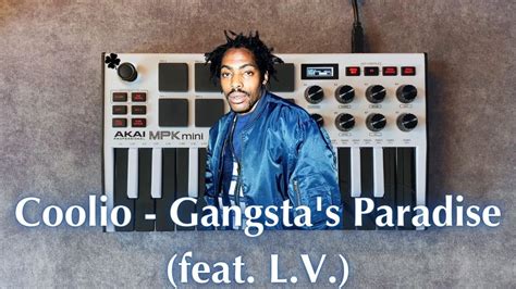 Coolio Gangstas Paradise Instrumental Akai Mpk Mini Cover Youtube