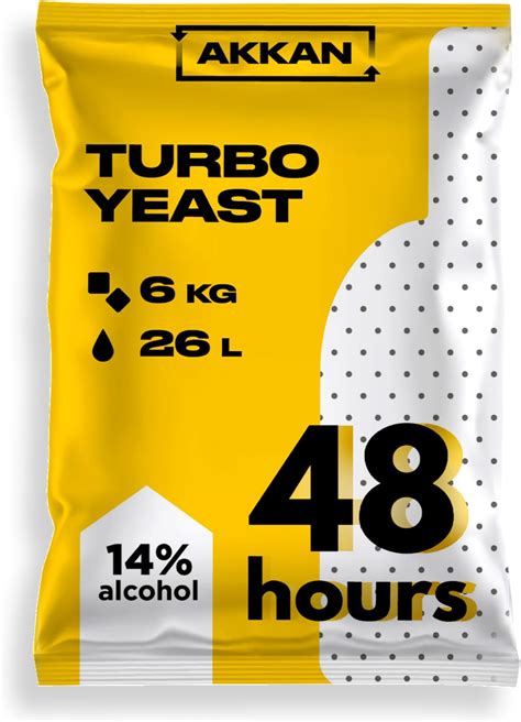 24 Hour Turbo Yeast Fermfast 260g Packet Of Distillers Yeast Grocery And Gourmet Food