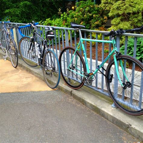 Brothers Bianchi Fixed At Spu Commencement Bike Bicycle Vehicles