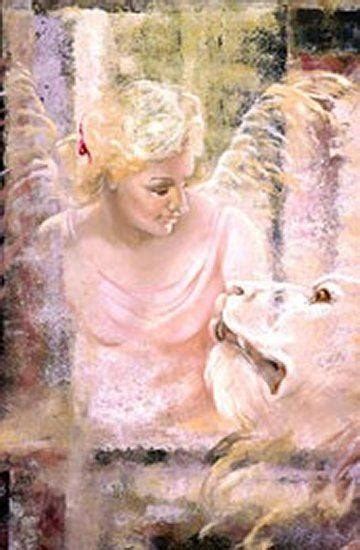 The Angel Of Animals By Maynard Originals Mysticaltalk Medium