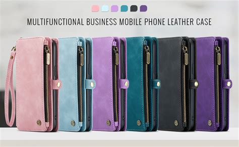 Defencase Logo View For Iphone 15 Pro Case Wallet Rfid Blocking With Card Holder For