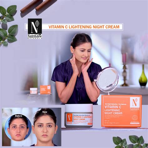 Buy Nutriglow Vitamin C Lightening Night Cream Online At Best Price In India On