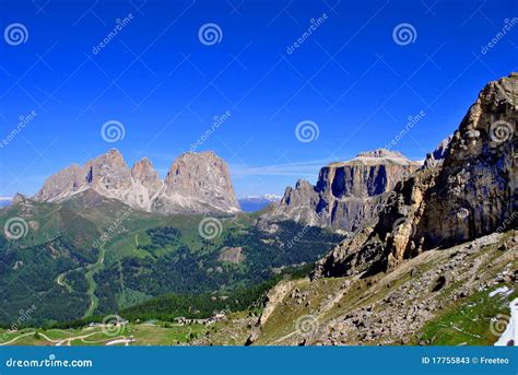 Dolomites Unesco stock image. Image of hiking, path, dolomite - 17755843