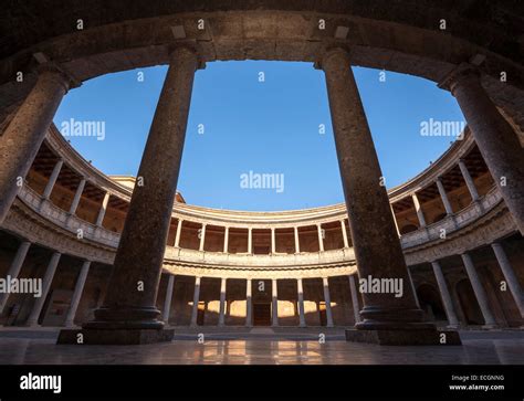 Renaissance Palace Of Holy Roman Emperor Charles V In The Alhambra