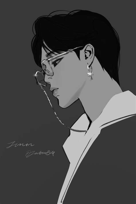 Jimin Fanart Kpop Fanart Bts Drawings Line Art Drawings