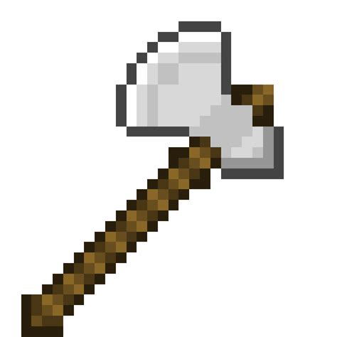 Minecraft Iron Axe Png Minecraft Tutorial Guide