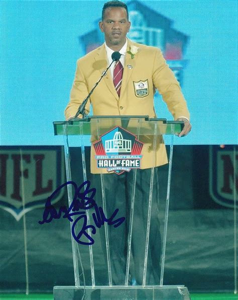 Andre Reed autographed Pro Football Hall of Fame 8x10 photo ...