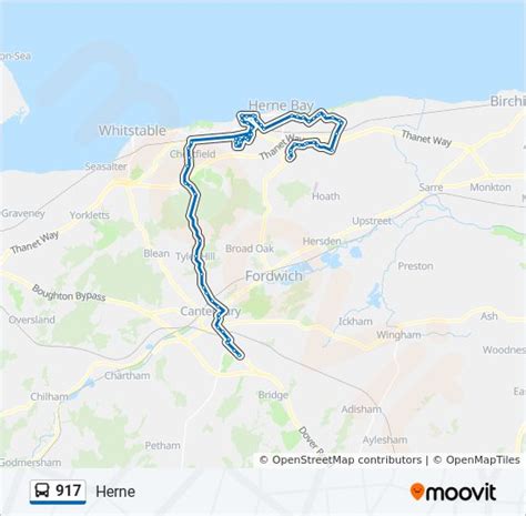 917 Route Schedules Stops Maps Herne Updated