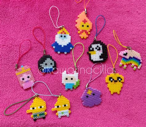 Hama Beads Llavero Hora De Aventuras Artesanum