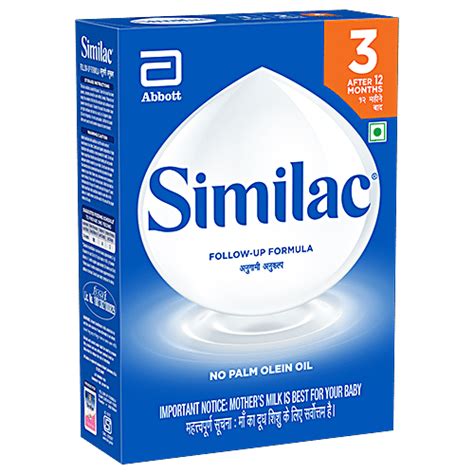 Buy Similac Infant Formula Stage 3 Upto 12 Months Easy Digestion Calcium Rich Online At