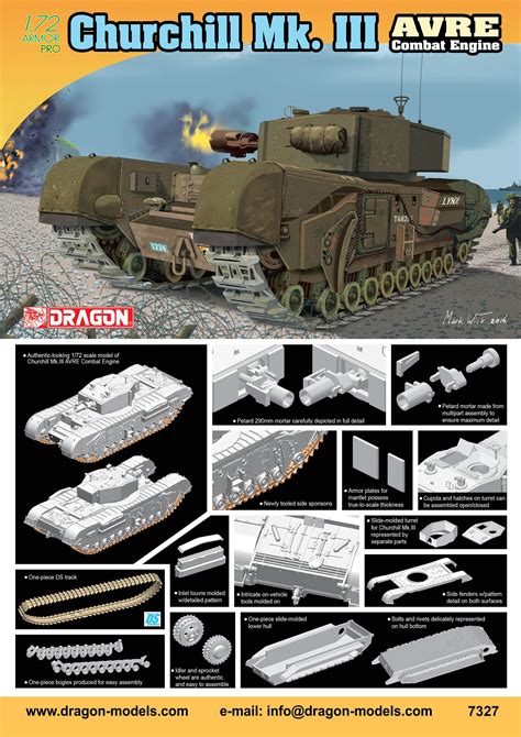 Churchill Mk Iii Avre Combat Engine