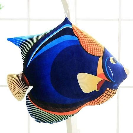 Simulation Printing Tropical Fish Clown Fish Plush Toy | Walmart Canada