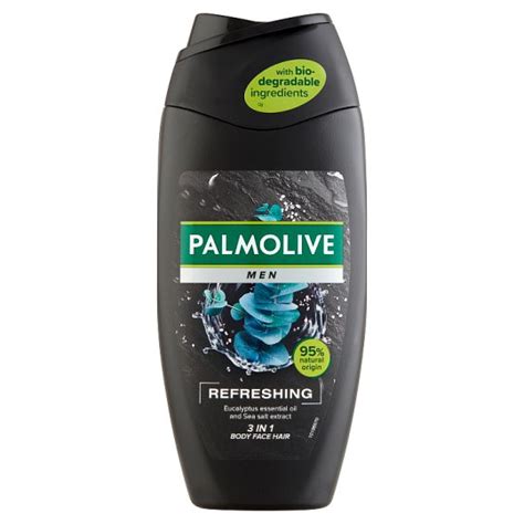 Palmolive Men Refreshing 3in1 Shower Gel 250 Ml Tesco Online Tesco