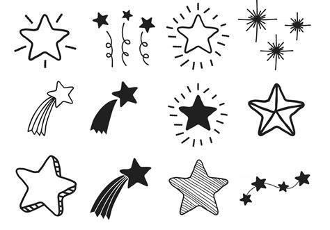 Doodles Of Stars