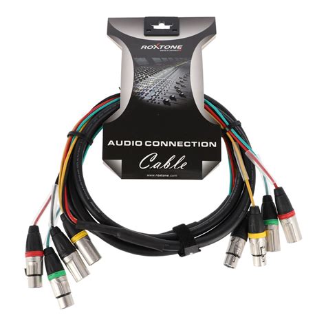 Kabel Wieloparowy Multicore X Xlr M Roxtone Roxtone Sklep Empik