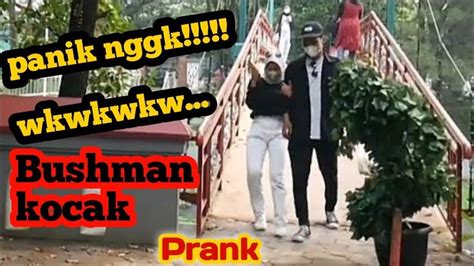 Prank Bushman Terlucu Bikin Ngakak Kwkwkw Kompilasi Statue Prank Part