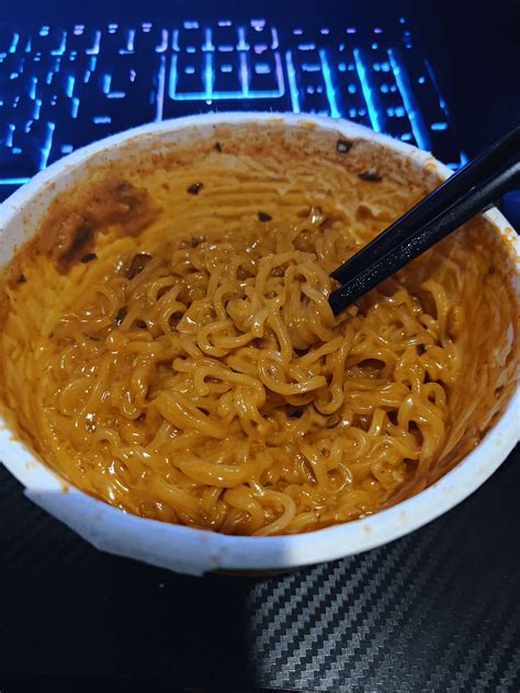 Fire Wok Molten Chili Chicken Noodles With Cheese And A Splash Of Cream Rinstantramen