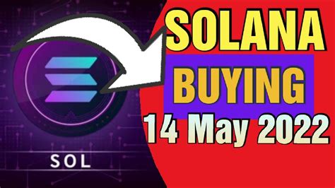 Solana Price Prediction 14 May 2022 Crypto Shakeel Solana Sol Today