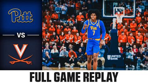 Pitt Vs Virginia Full Game Replay 2023 24 Acc Mens Basketball Youtube