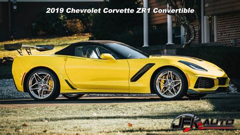 Corvette Racing Yellow Chevrolet Corvette Zr Convertible Jfk