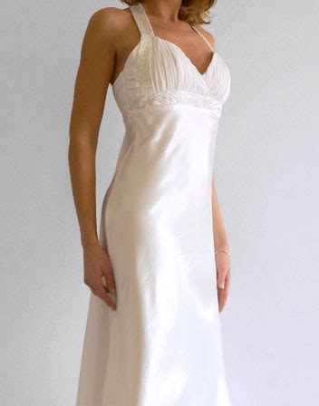 La Mode Des Robes De France Robe Longue Satin Blanc