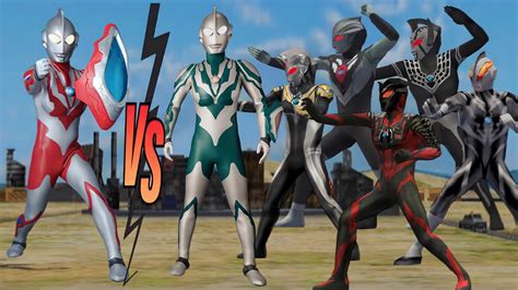 Ultraman Ribut Vs All Dark Ultra Orb Dark Max Dark Zero Dark Ribut