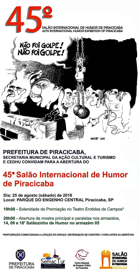 GUIA TURÍSTICO PIRACICABA SALÃO INTERNACIONAL DE HUMOR DE PIRACICABA