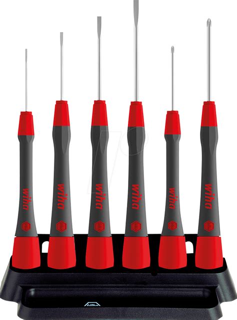 Wiha 42990 Wiha Precision Screwdriver Set 6 Piece At Reichelt Elektronik