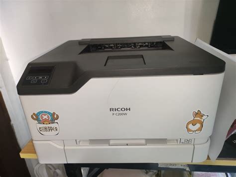 Ricoh P C W Colored Printer Computers Tech Printers Scanners