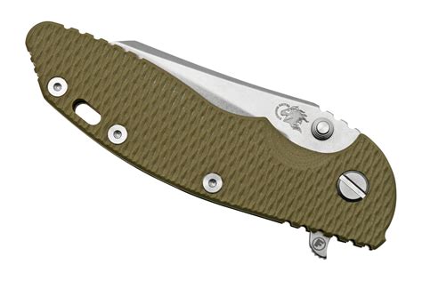 Rick Hinderer XM 18 3 5 Slicer S45VN Fatty Wharncliffe Stonewash