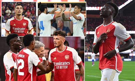 Arsenal Vs Barcelona Live Latest As Mikel Arteta S Side Continue Their